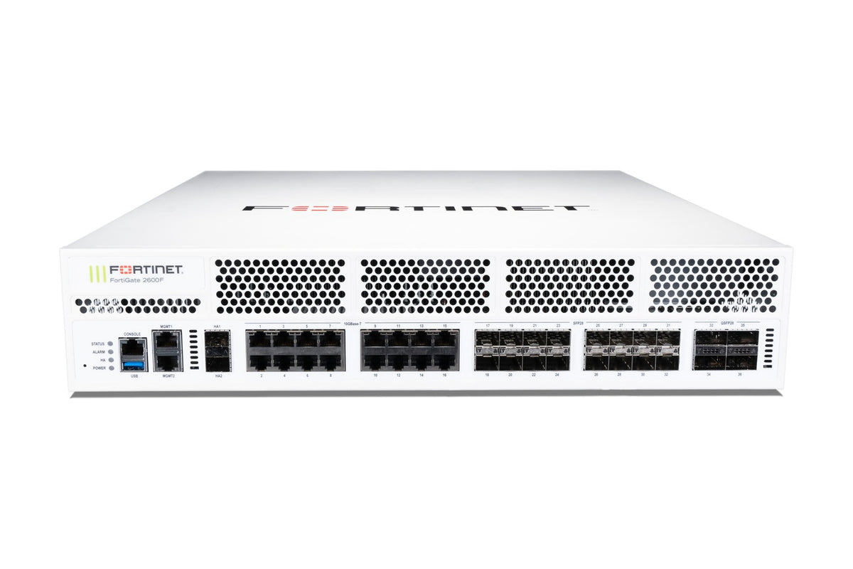 Fortinet FortiGate 2600F firewall