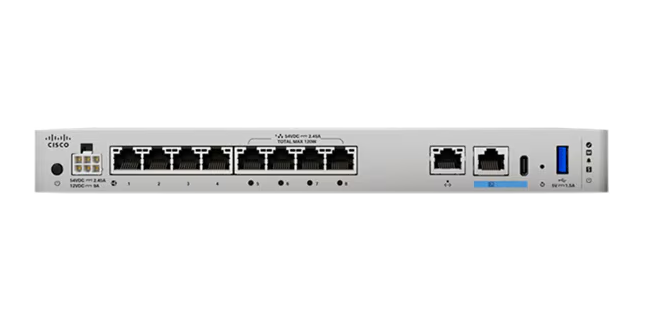 Cisco Secure Firewall 1210CP Appliance (PoE)