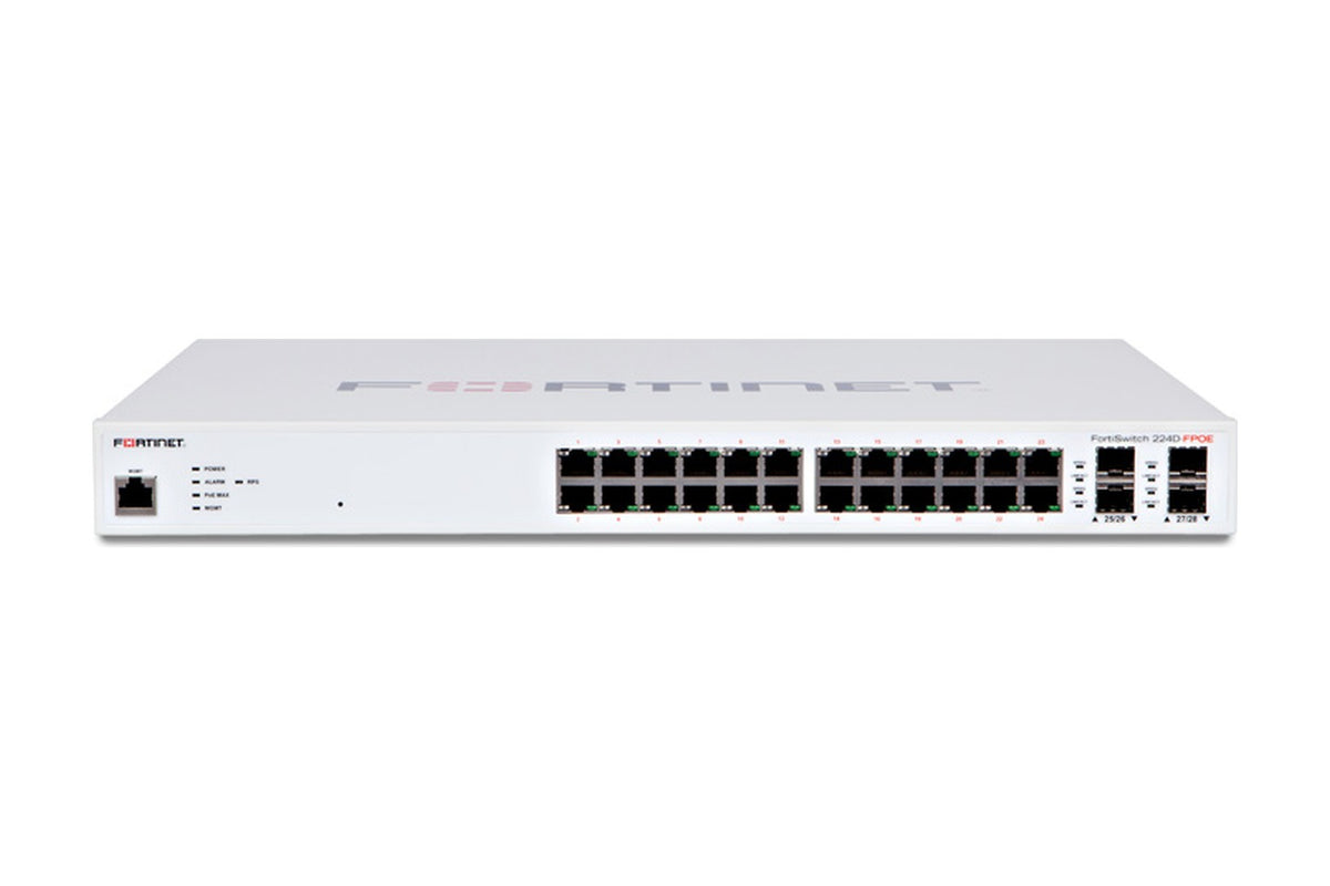 Fortinet FortiSwitch 224D-FPOE switch