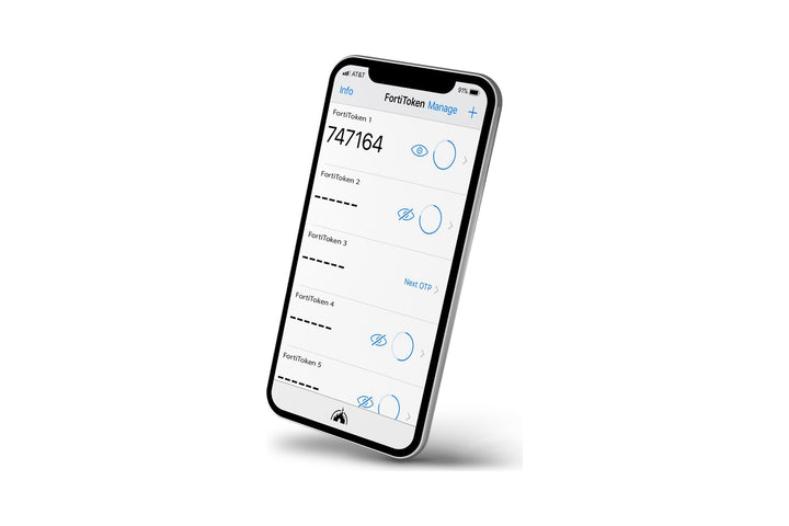 Fortinet FortiToken Mobile OTP app