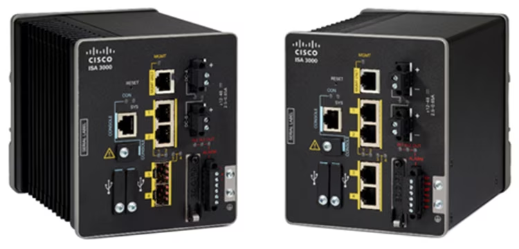 Cisco Secure Firewall ISA3000 Industrial Appliance, 2x Copper + 2x SFP