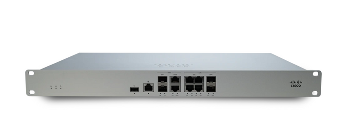 Cisco Meraki MX105 Security & SD-WAN Appliance